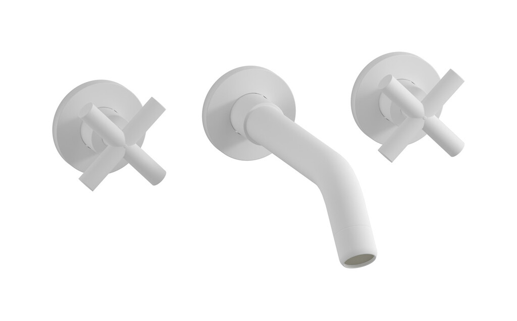 Смеситель встроенный для раковины WE ARE IB wo397np Matt White WOW