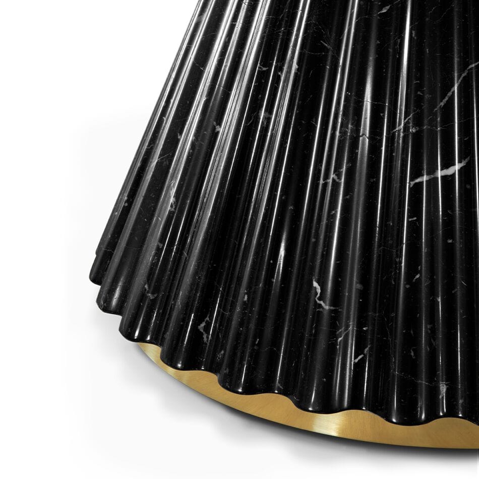 Черный мраморный стол для гостиной Marquina Essential Home SIDNEY ARCH-00047470 - Вид №4