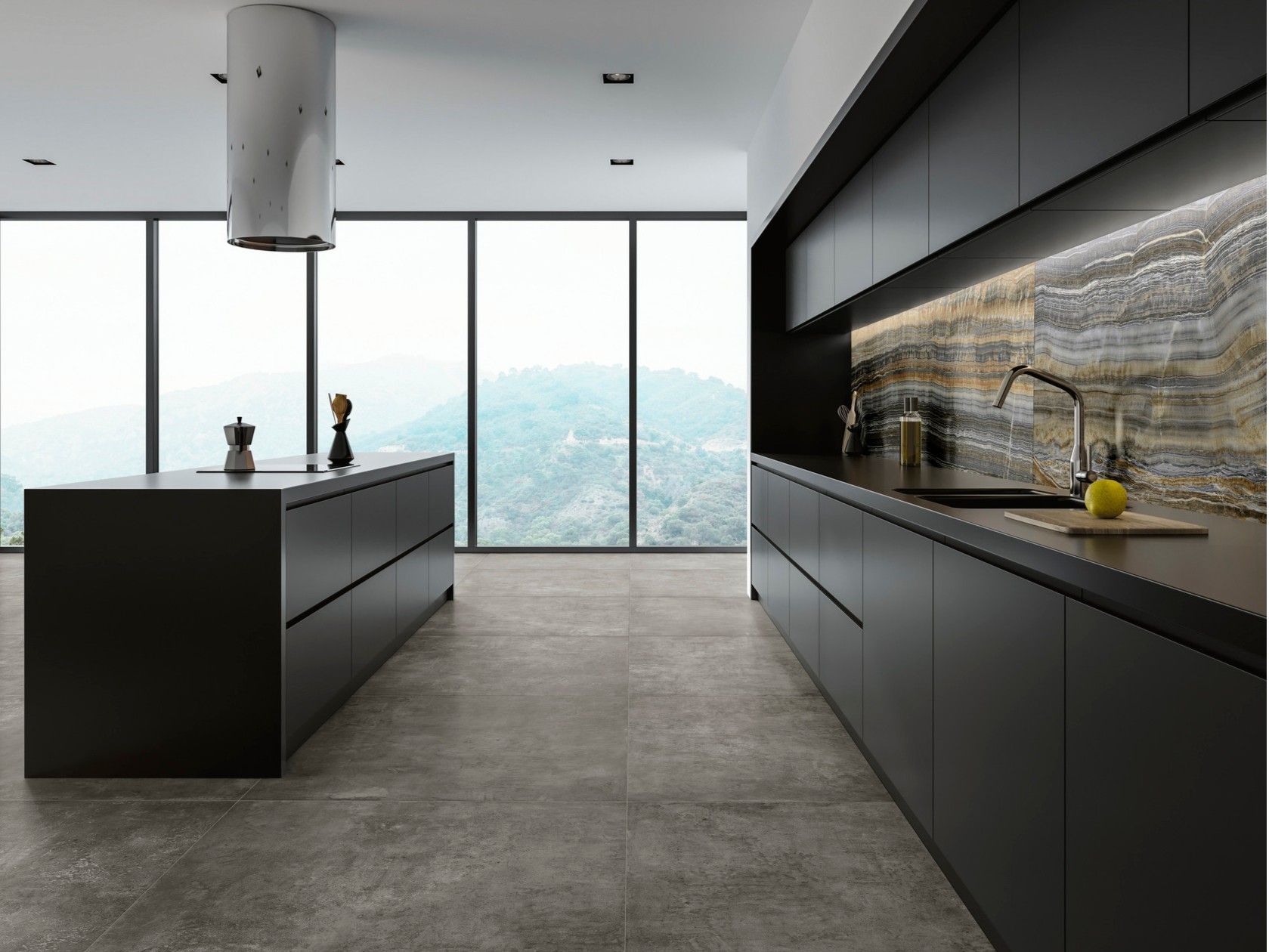 Цементный эффект крытый керамогранит / напольное покрытие ARIOSTEA CLAYS ARCH-00093045 - Вид №1