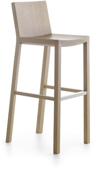 Crassevig Высокий табурет из массива дерева Bianca sun-id-1430334 - Вид №1
