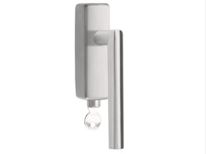 Нержавеющая сталь DK оконная ручка с замком