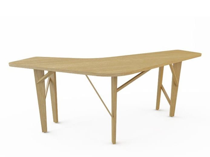 Высокий деревянный стол Quinze & Milan номер 26 ARCH-00042674