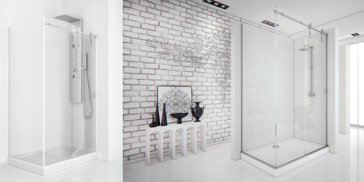 Душевой уголок Aquanet Beta 120x80-12, прозрачное стекло 174244174260 - Вид №1