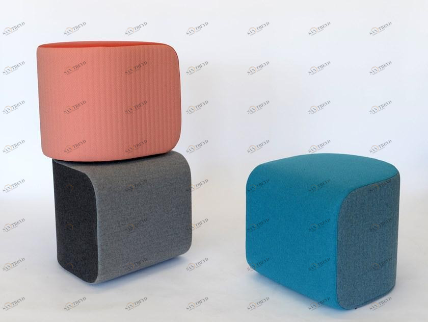 BuzziSpace Пуф из звукопоглощающей ткани sun-id-1491185