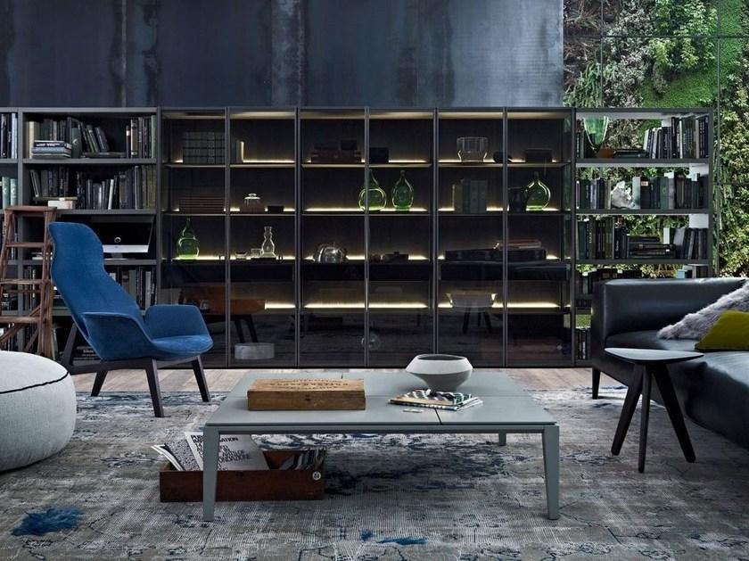 Poliform Модульный деревянный книжный шкаф sun-id-1516130 - Вид №3