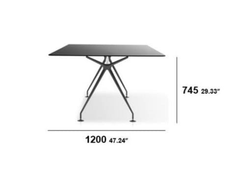 Прямоугольный стол из грецкого ореха SITIA DAPPER ARCH-00150397 - Вид №10