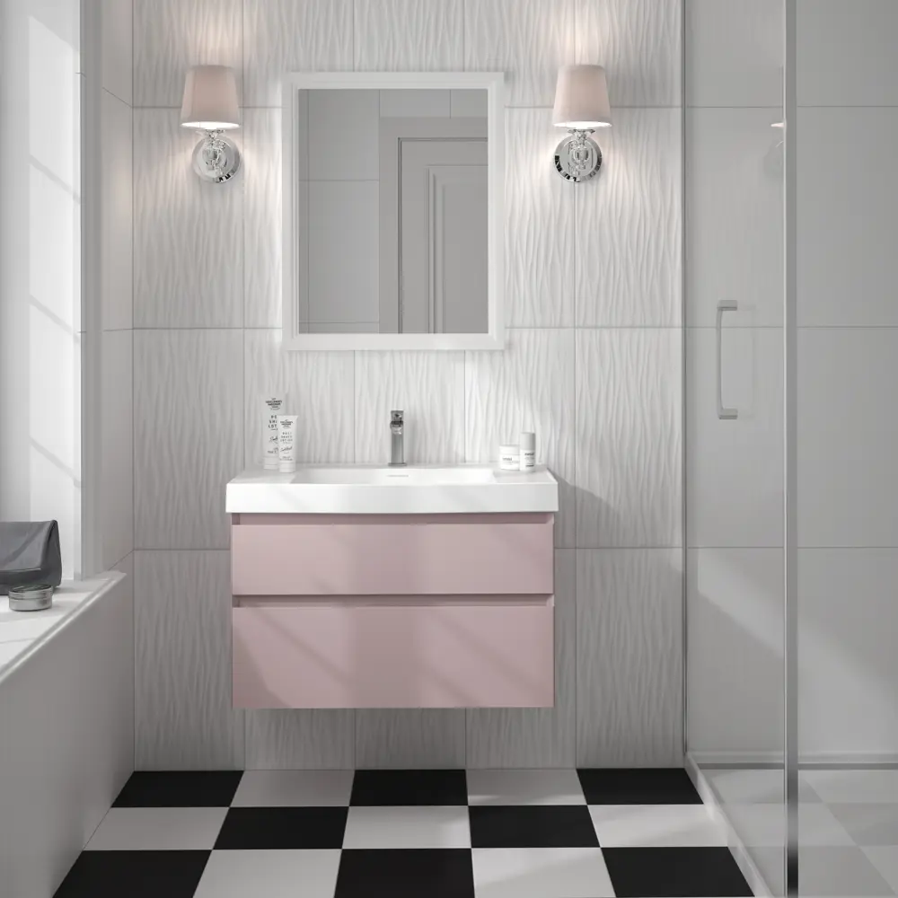 Плитка настенная Kerama Marazzi Полюс 29.5x59.5 см 1.26 м² цвет белый матовый 82419564 STLM-2098326 - Вид №4