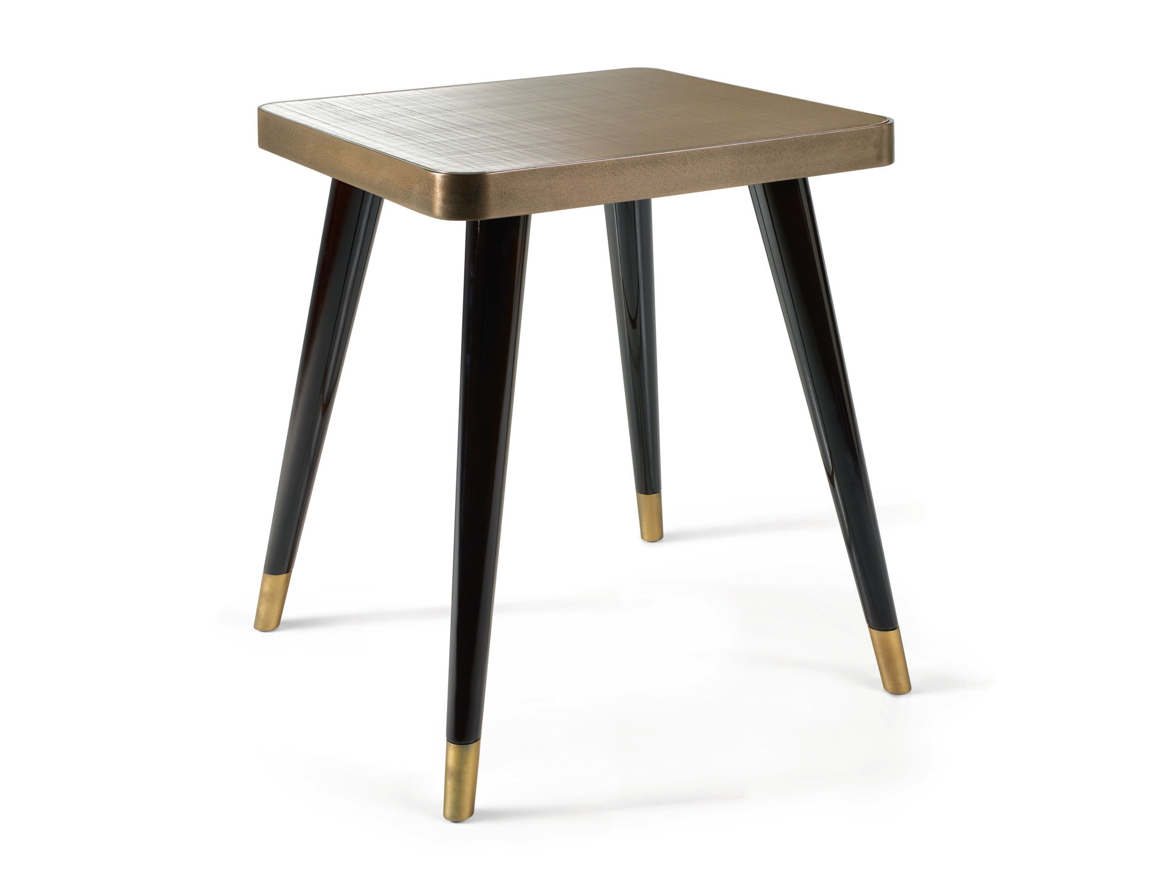 Квадратный журнальный столик с витритовым верхом или бронзовым/дымчатым зеркалом Sicis Пегги ARCH-00057229 - Вид №1