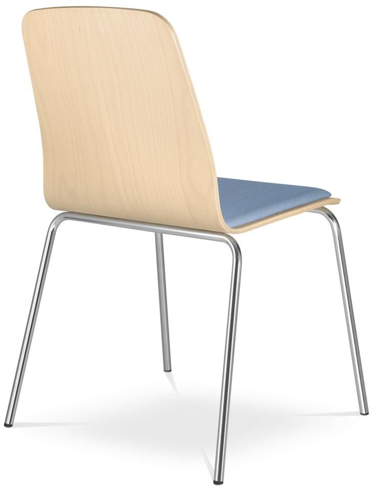 LD Seating Стул для конференций из дерева со встроенной подушкой Sunrise 151-n4 - Вид №2