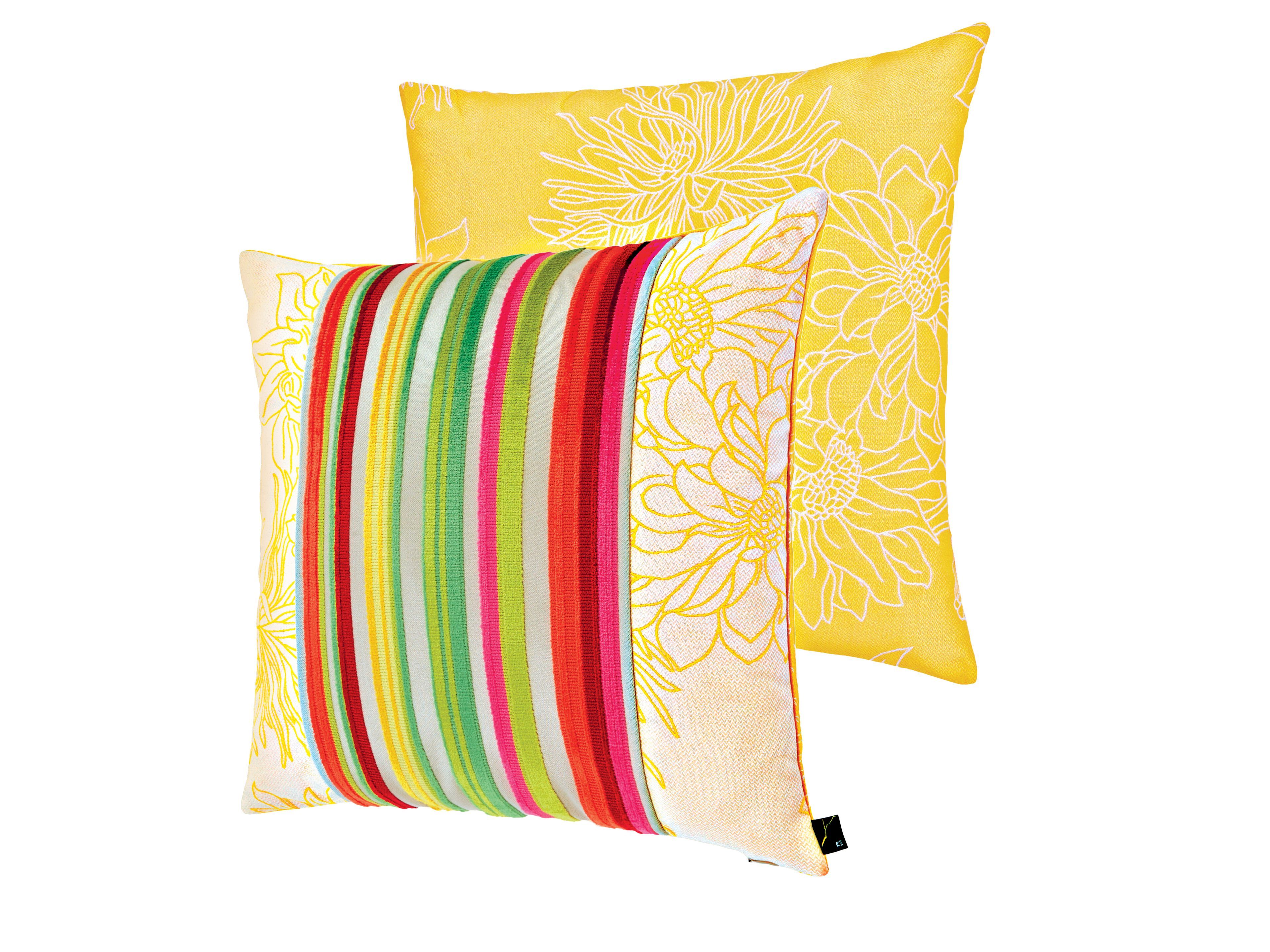 Ткань квадратная полосатая подушка K-3 Hana Pop ARCH-00074211 - Вид №1