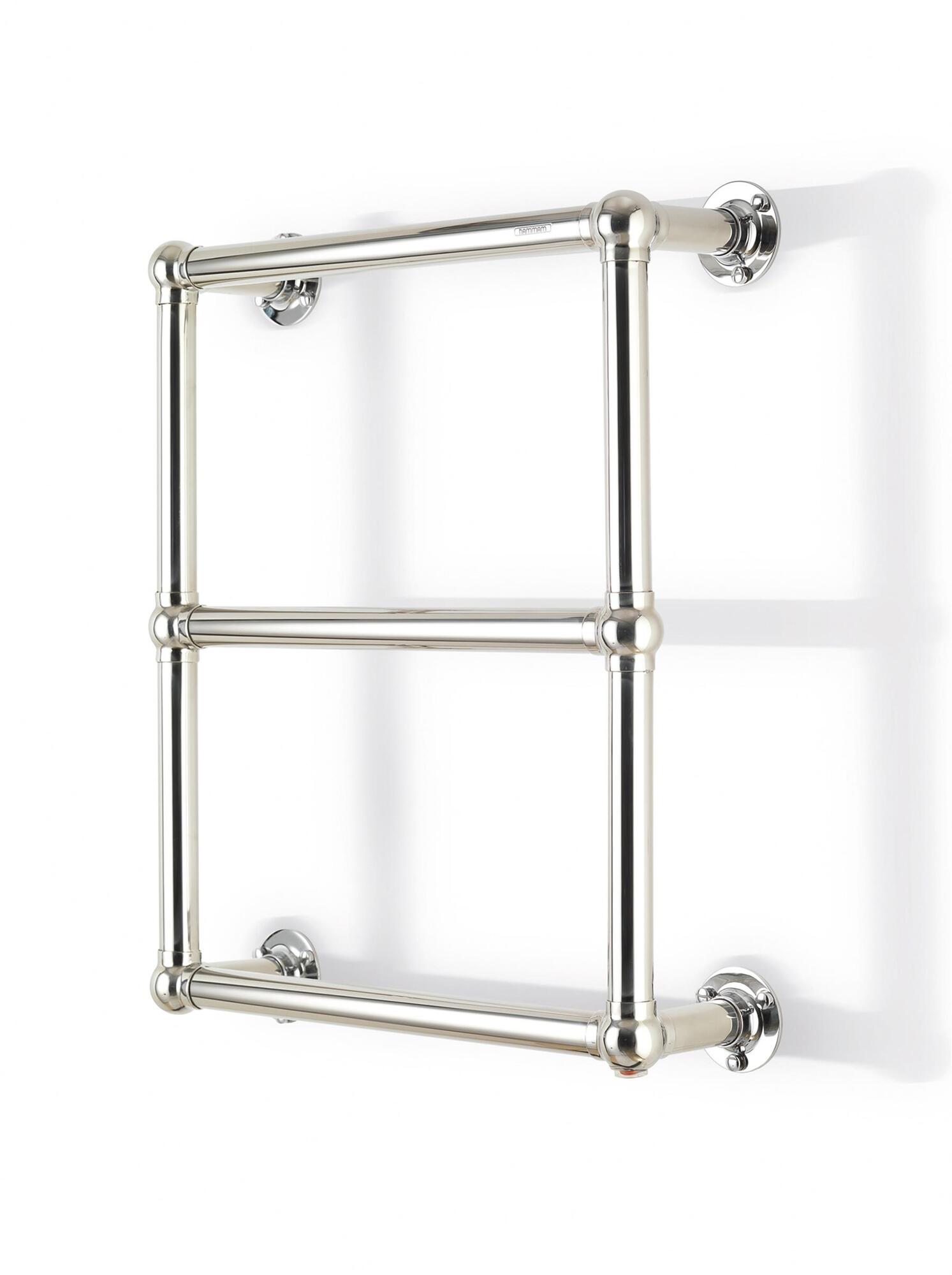 Полотенцесушитель Hammam GEMINI Wood  комбинированный; электрический или водяной Сталь;Дерево  - Вид №47