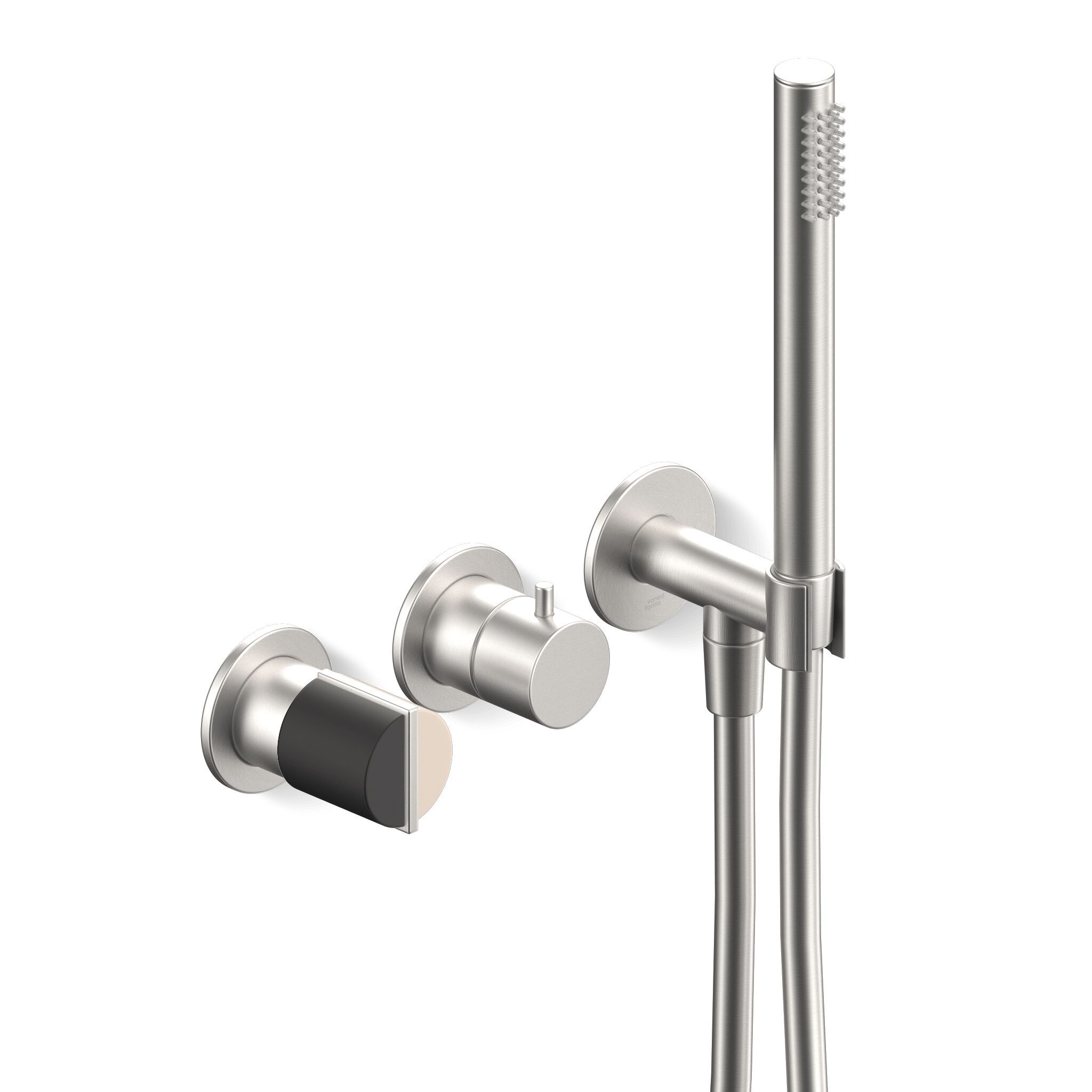 Смеситель для душа с 3 отверстиями и ручным душем Varied Forms Macaron ARCH-00008180 - Вид №7