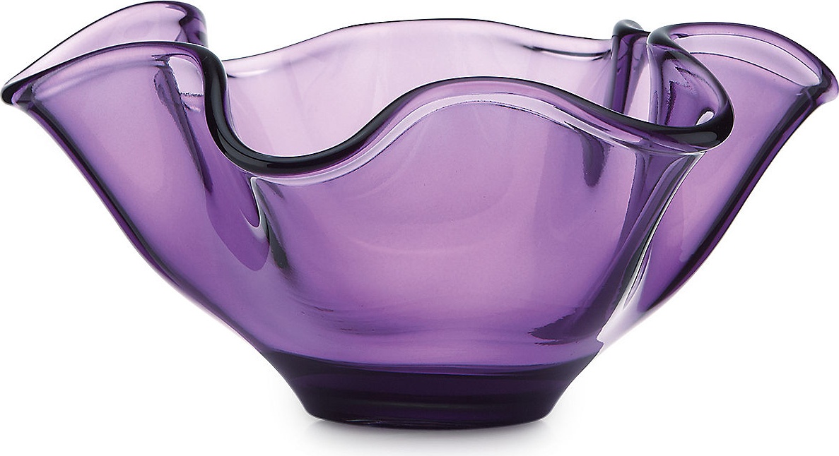 10611145 Lenox Чаша Lenox "Органик" 28см (аметист) Хрусталь бессвинцовый 