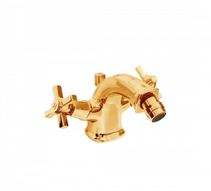 Gentry Home Смеситель для раковины на 3 отверстия Chopin Metal Темное золото GH100305