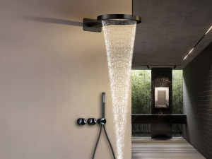 Набор для душа с 4 отверстиями из нержавеющей стали с ручным душем