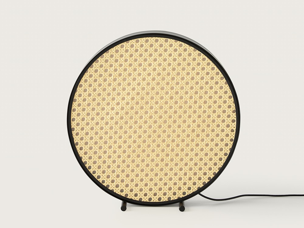 092100 Настольная лампа черная Aromas del Campo Tant 