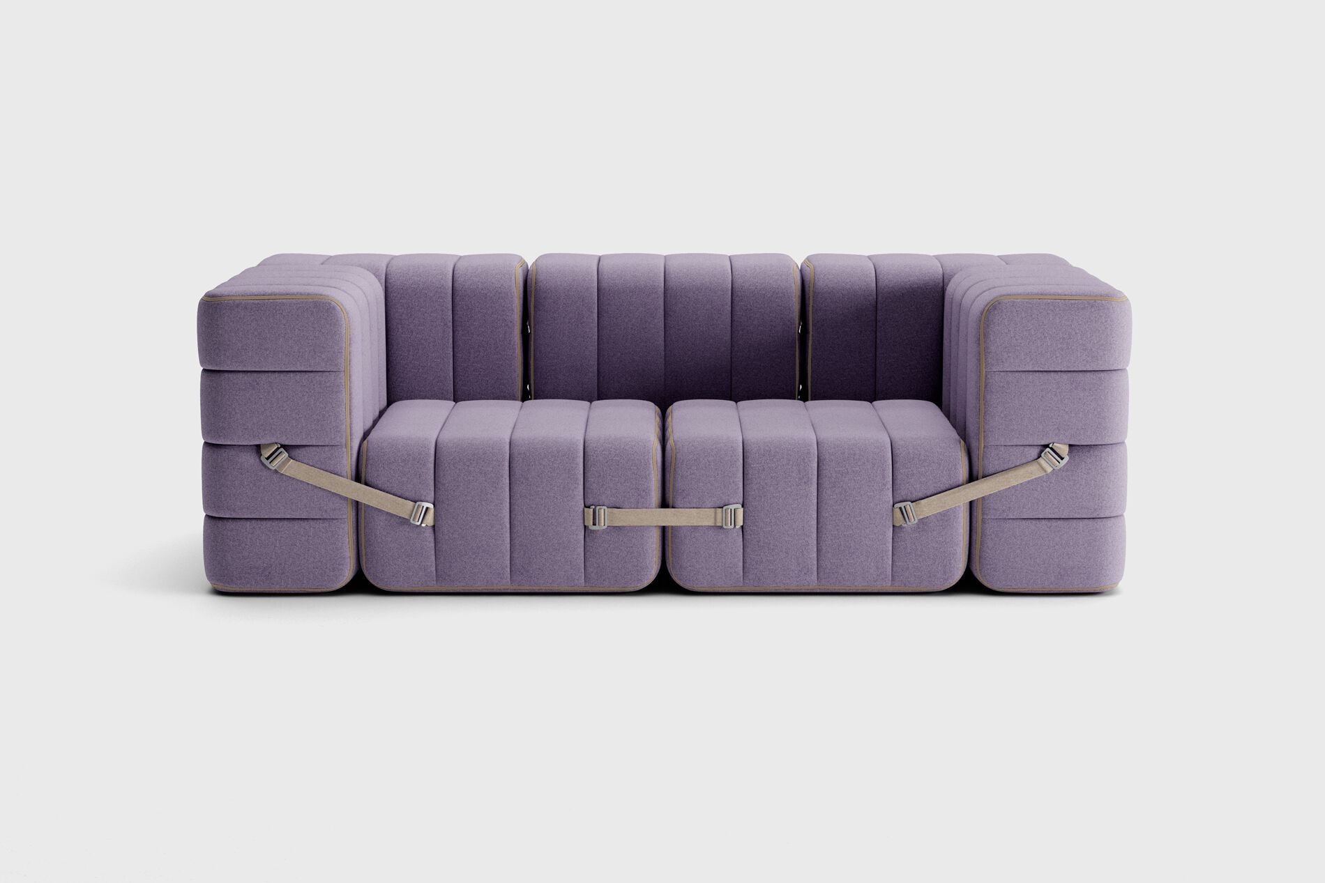 2-местный модульный тканевый диван AMBIVALENZ Curt ARCH-00014104 - Вид №15