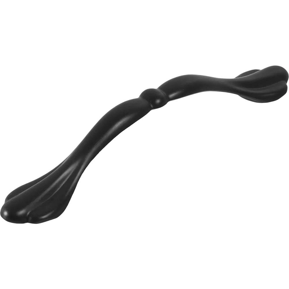 87376865 Ручка-скоба мебельная L4.028 алюминий 96 мм цвет черый STLM-1005396 LARVIJ 