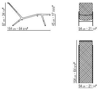 Flexform Шезлонг из кожи Helen sun-id-1409944 - Вид №2