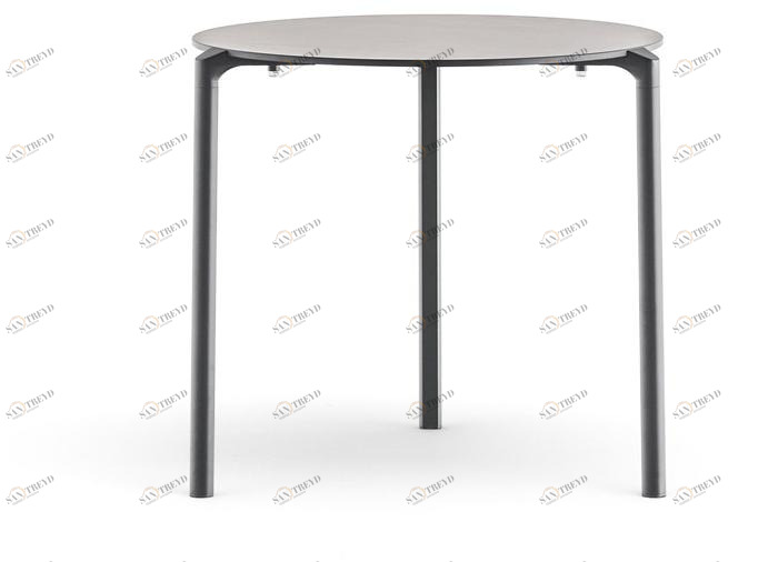 Pedrali Круглый штабелируемый стол Jump Tj3