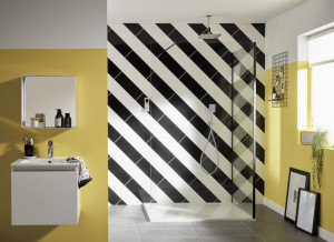 Душевая перегородка S10SW1000 Merlyn 10 Series Хромированный