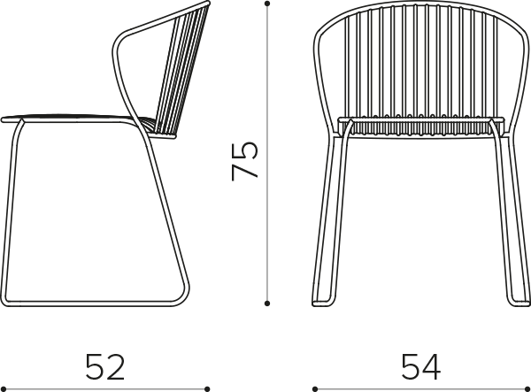 NO 3005 Ш54 x Г52 x В75 см True Design Not Out  - Вид №1
