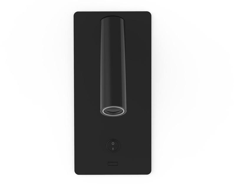 luxcambra Настенный светодиодный светильник из никеля с usb Manhattan sun-id-1451778 - Вид №1