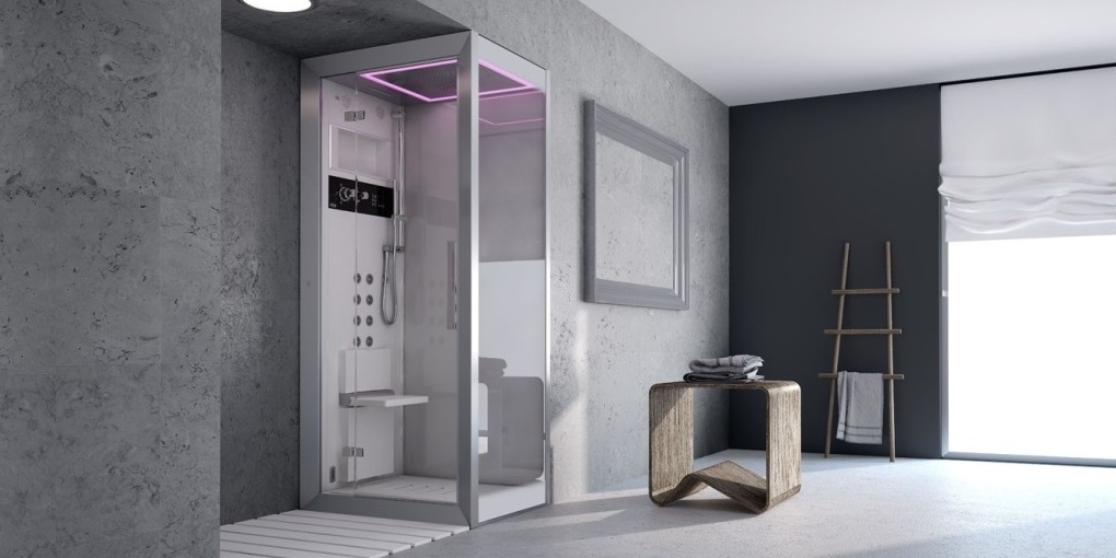 Душевая кабина угловая Frame 100 TB 9448-25819 Jacuzzi 944825819 - Вид №1