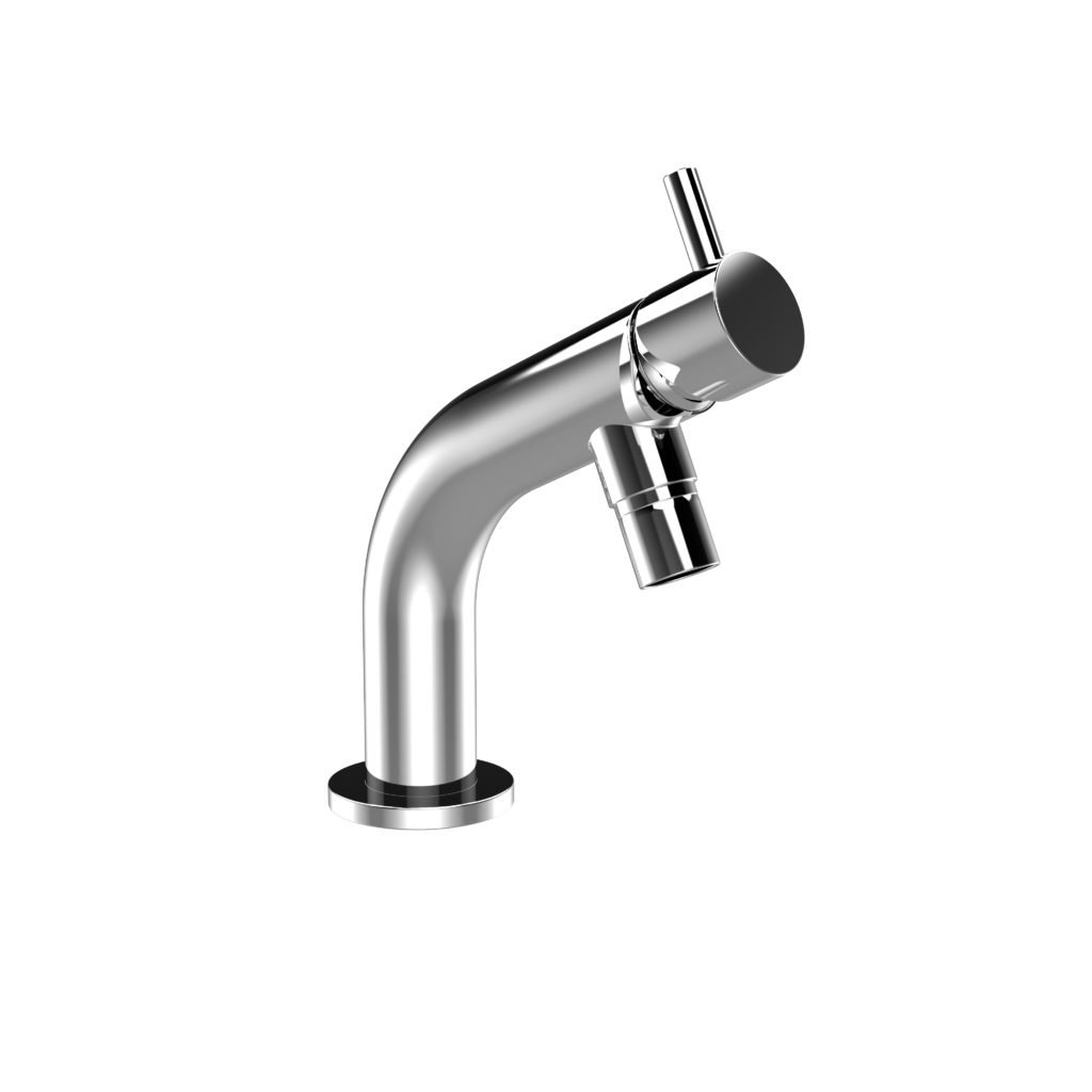 64522 / PR Смеситель для биде со сливом clic-clac. Bongio T.ube 64522/PR