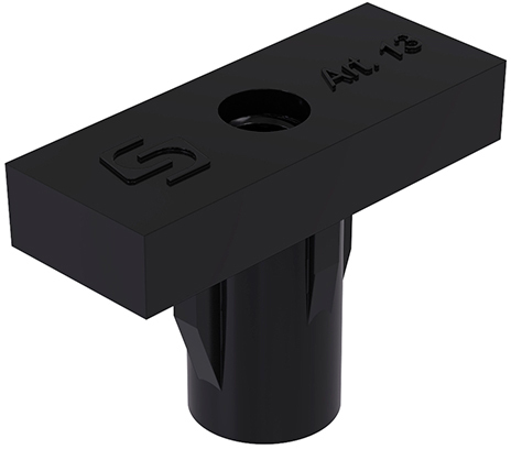 Крепеж для пластикового лотка DN100 ГеоПластБорд