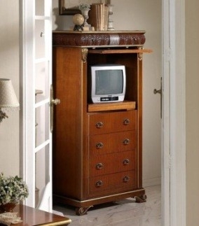 009282 Шифоньер с полкой для TV DaVinci 15007 Llass DA VINCI Santreyd - Вид №1