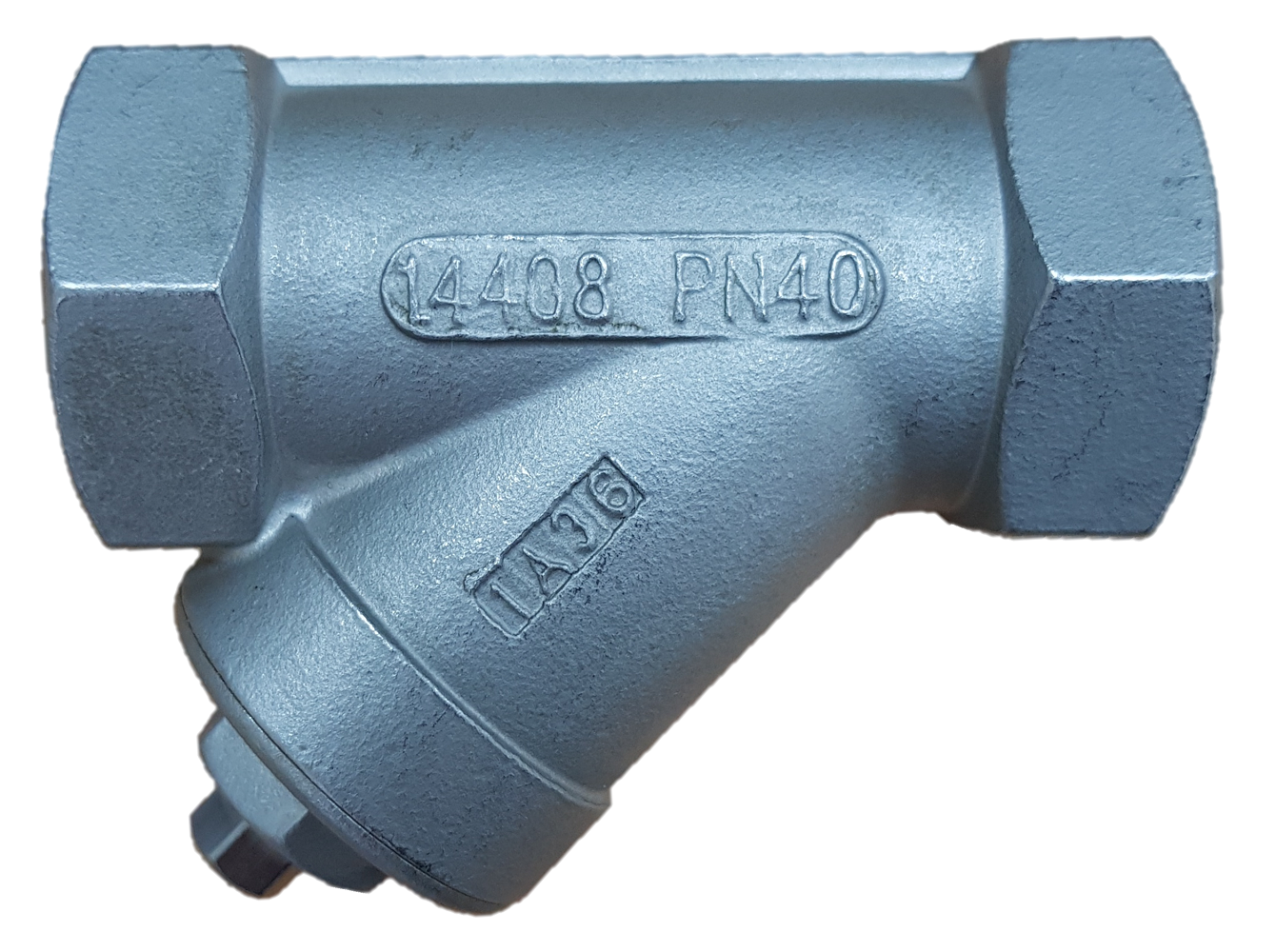 Danfoss Фильтр сетчатый Y666, нержавеющая сталь Y666 Фильтр сетчатый Ду15 Ру40 резьб 149B5273  - Вид №1