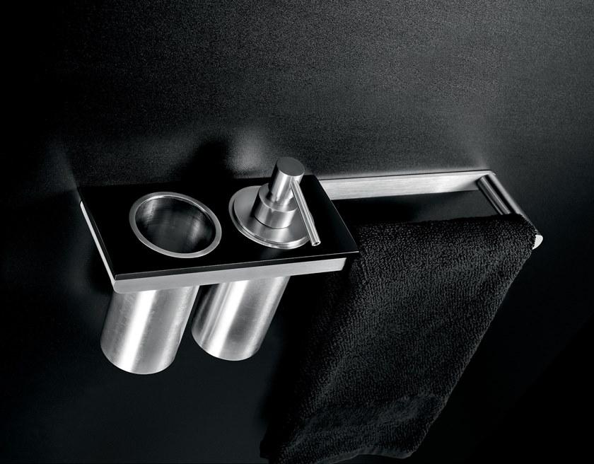 Fir Italia Вешалка для полотенец из нержавеющей стали Accessoriessteel Abcs06b - Вид №3