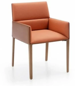 profim Стул с обивкой и подлокотниками Chic air