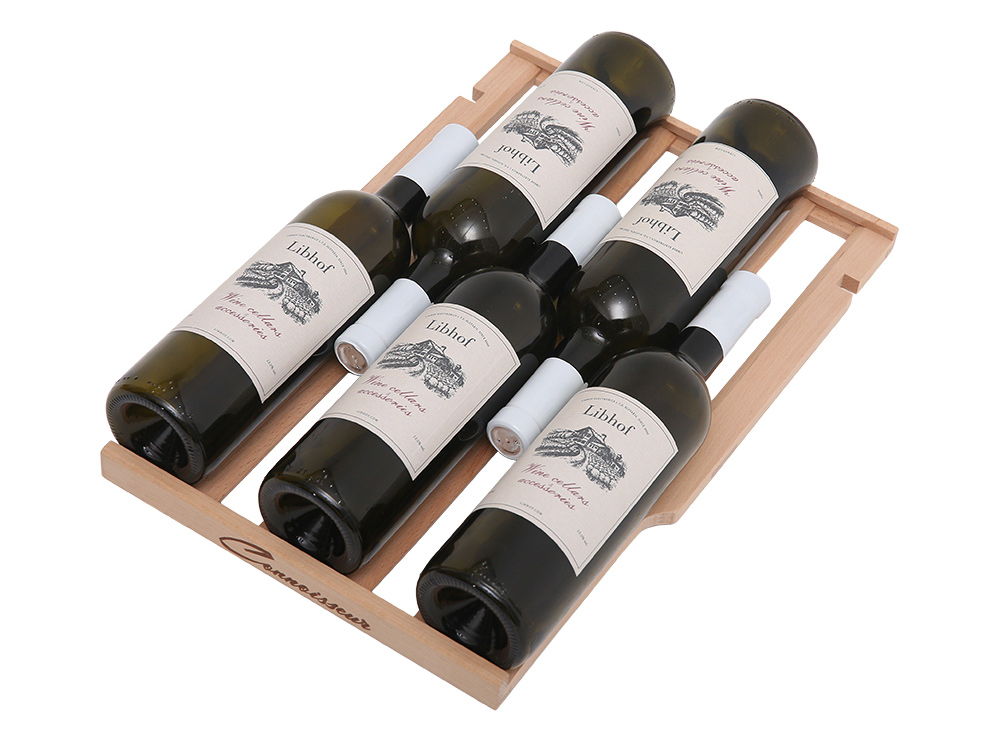 9951675 Встраиваемый винный шкаф Libhof CXD-28 серебристый STDN-0136866 - Вид №9