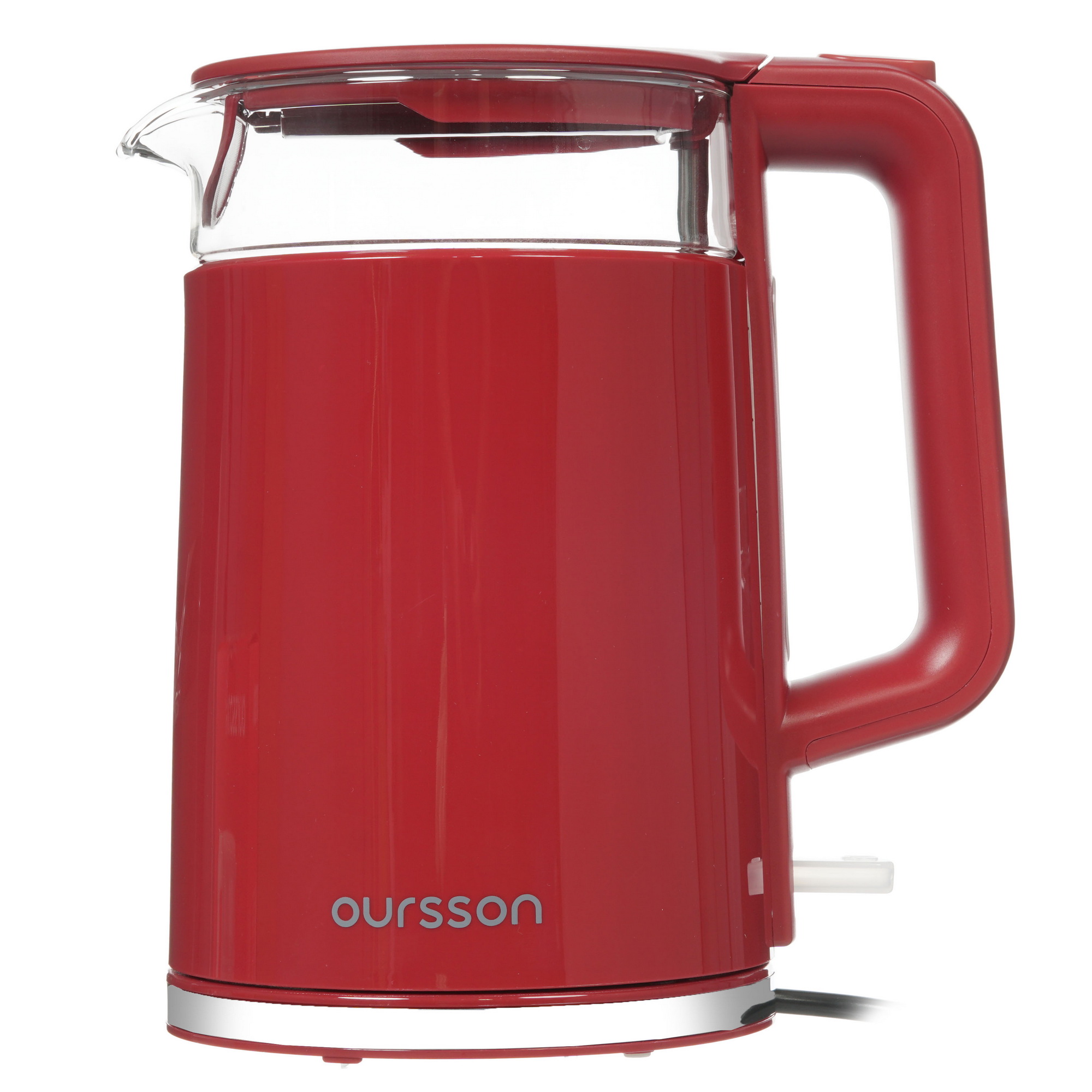 8190033 Электрочайник Oursson EK1732W/DC красный STDN-0047514