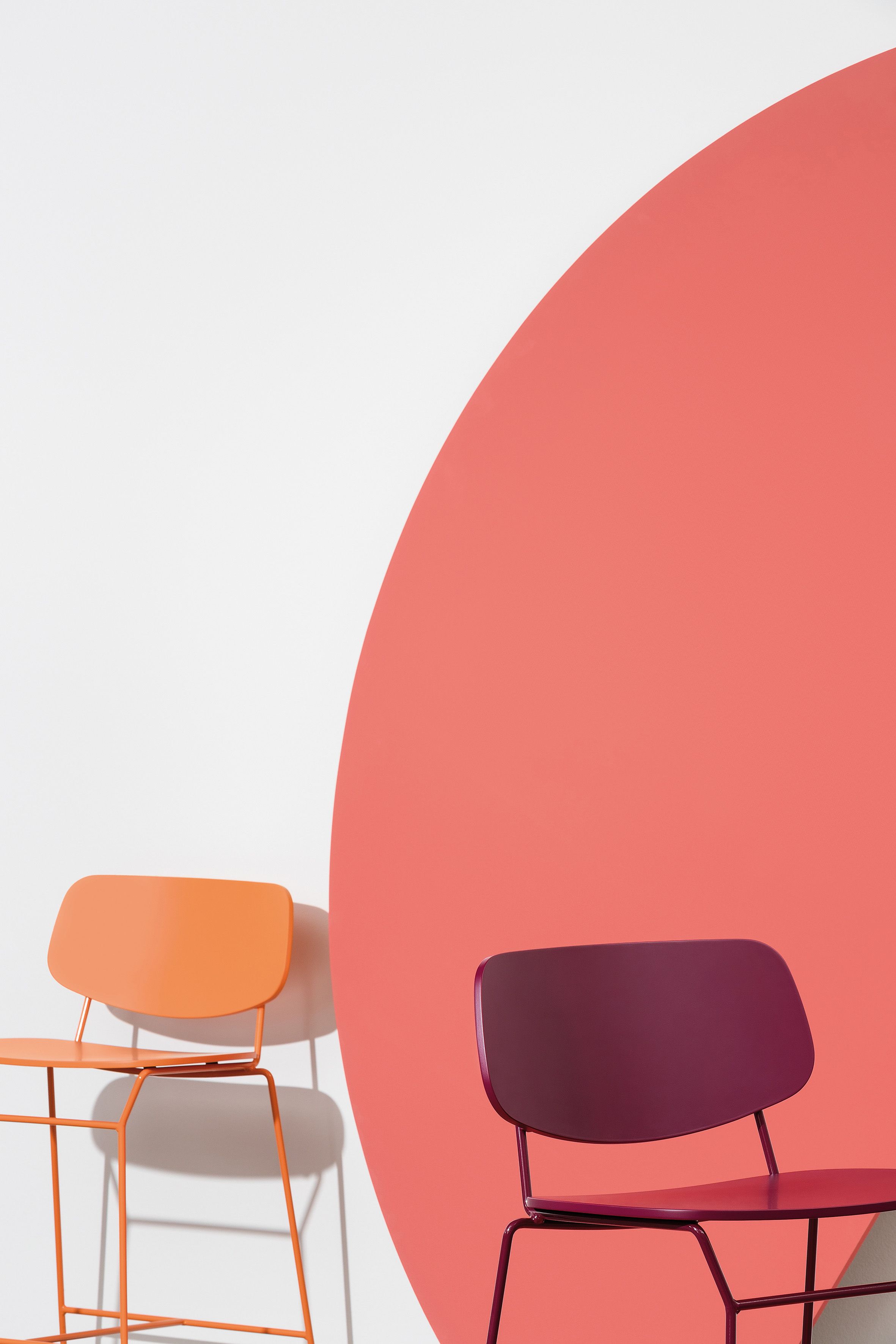 Высокий табурет из стали и дерева Billiani Doll ARCH-00112886 - Вид №1