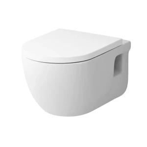 Унитаз подвесной AM.PM Like FlashClean C801701SC безободковый с сиденьем микролифт