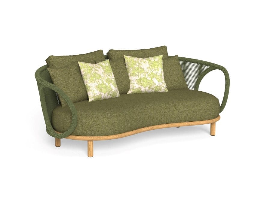 3-местный тканевый съемный садовый диван Talenti Karen ARCH-00105745