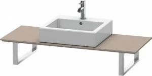 XL028C04343 X-Large Консоль для накладных раковин и встраиваемых умывальников Базальт матовый, декор