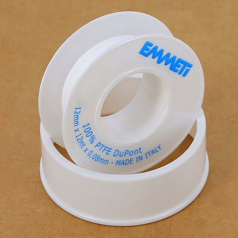 Фум-лента для воды EMMETI 0,1мм х 12мм х 12м 10 рулонов 01914032 - Вид №1