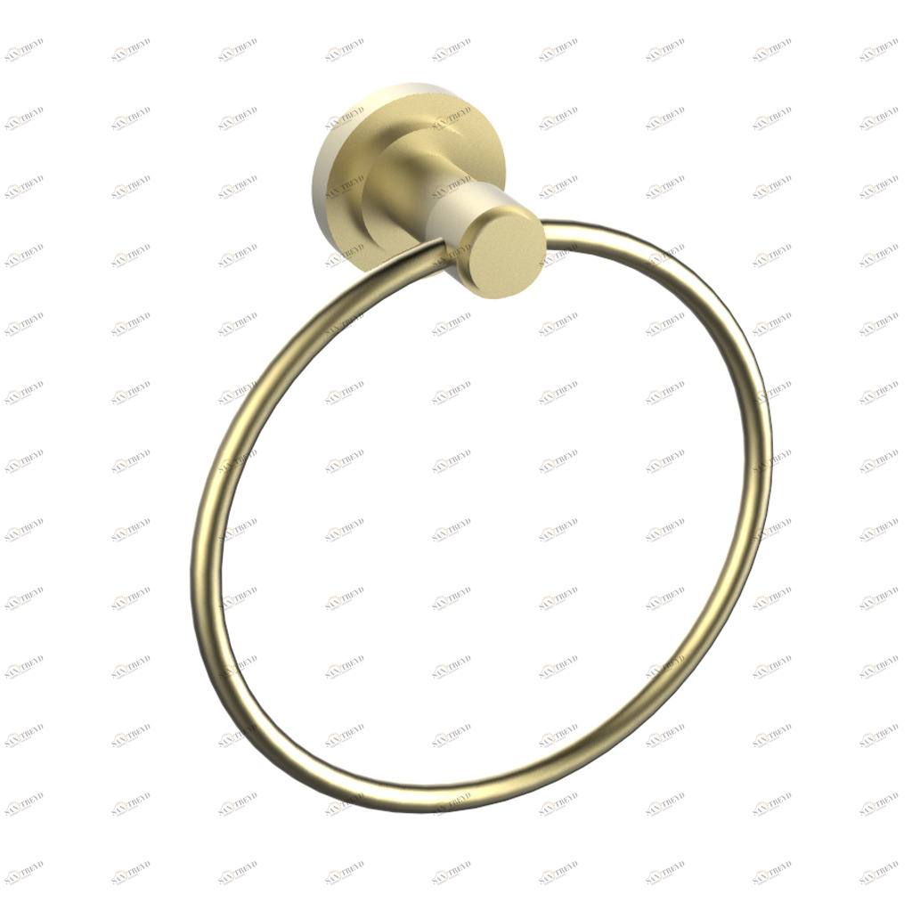 C32-510 C32-510 Кольцо для полотенца настенное ГЛАДКАЯ ЗВЕЗДА Cristal & Bronze STAR LISSE 