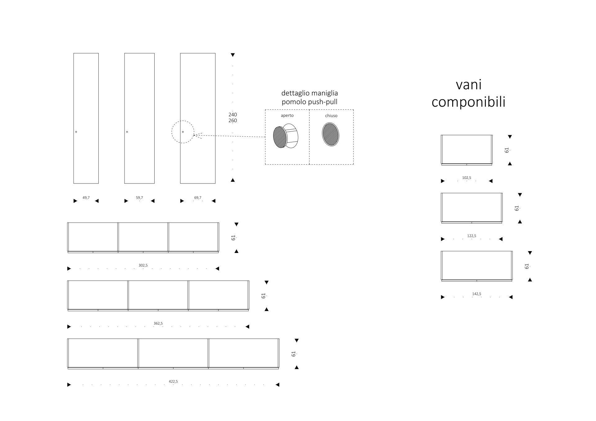 Деревянный шкаф Voltan LOFT ARCH-00062980 - Вид №3