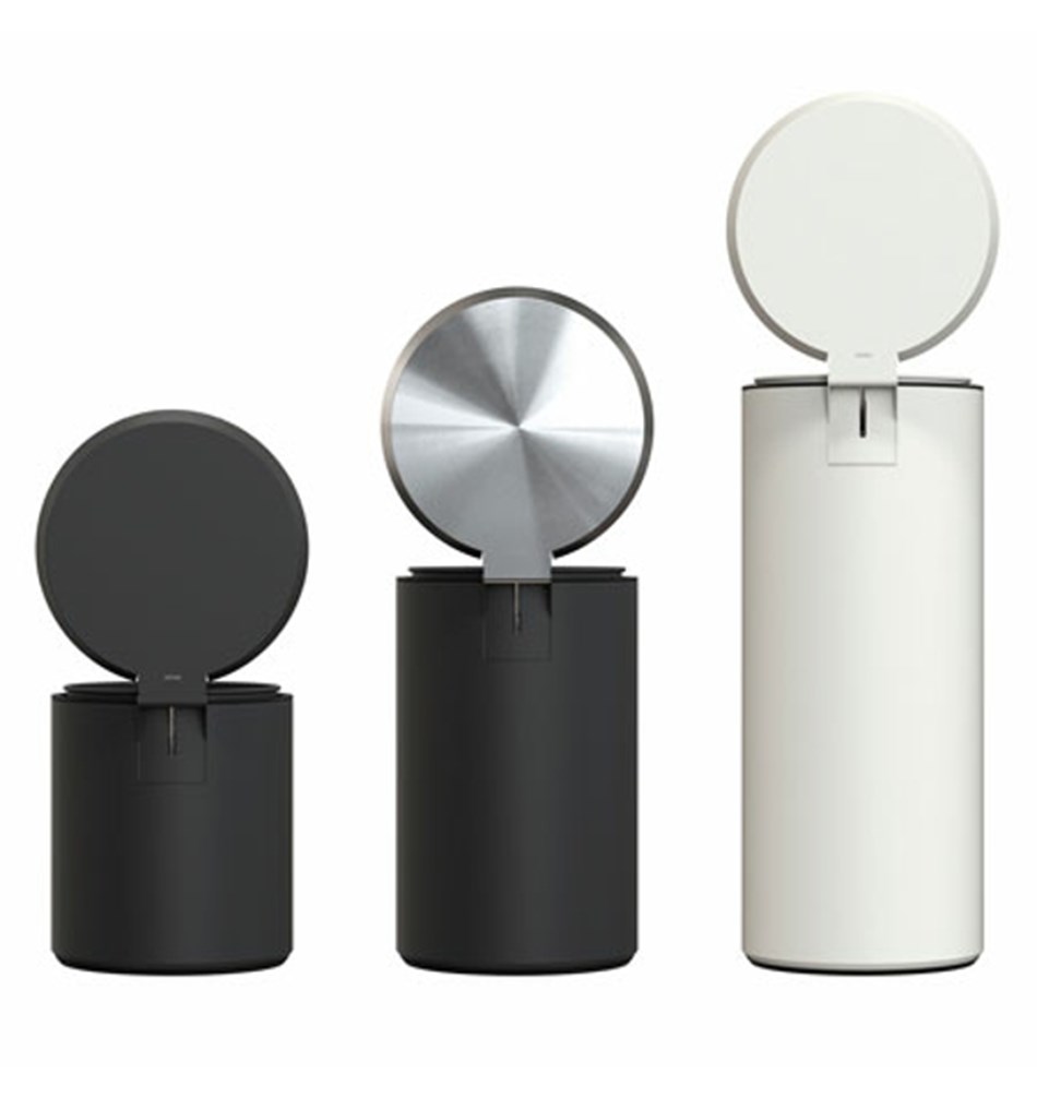 FROST Корзина для мусора 550 » белая Нержавеющая сталь Белый N3003-W  - Вид №2