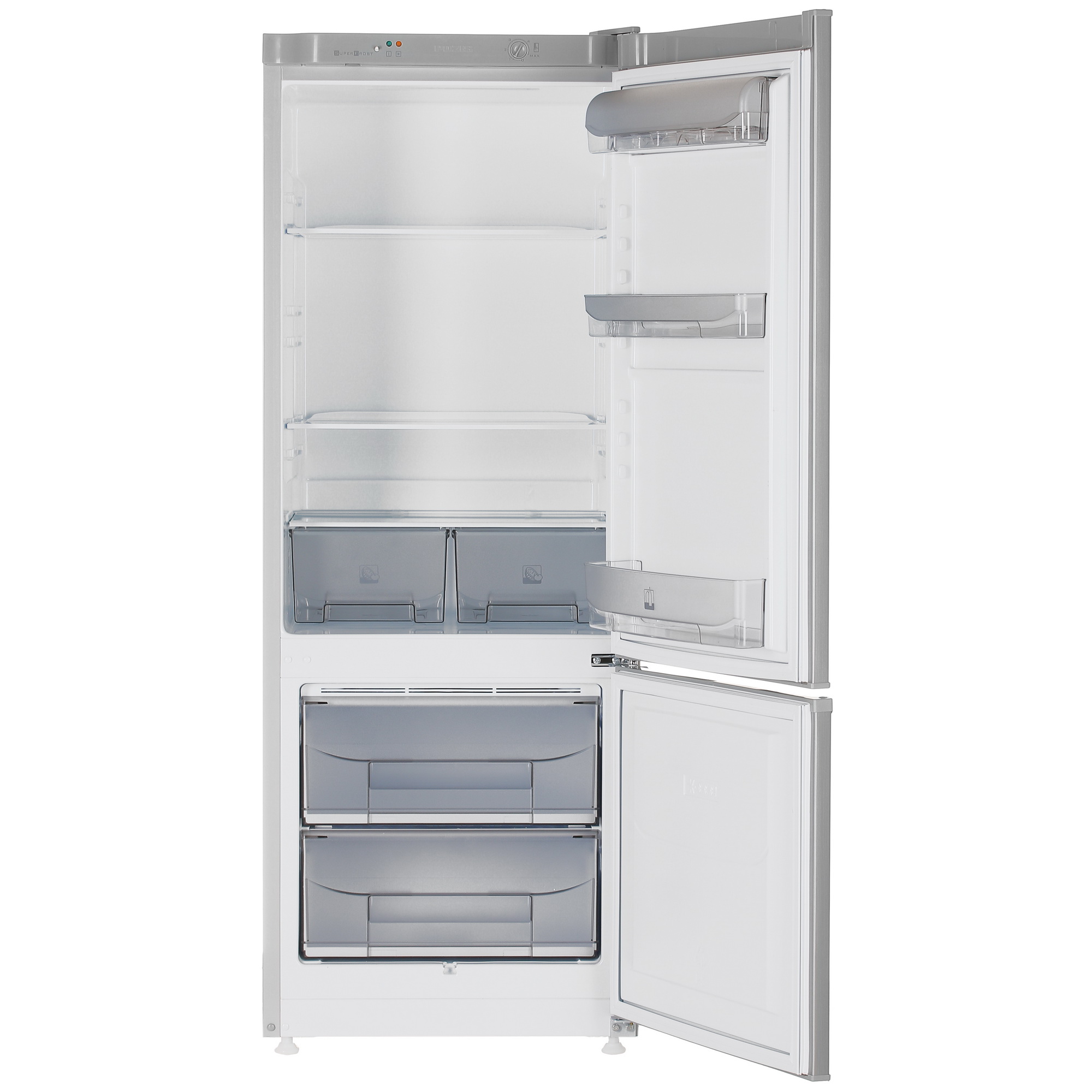 1366646 Холодильник с морозильником   Pozis RK-102 серый STDN-0043942 - Вид №1