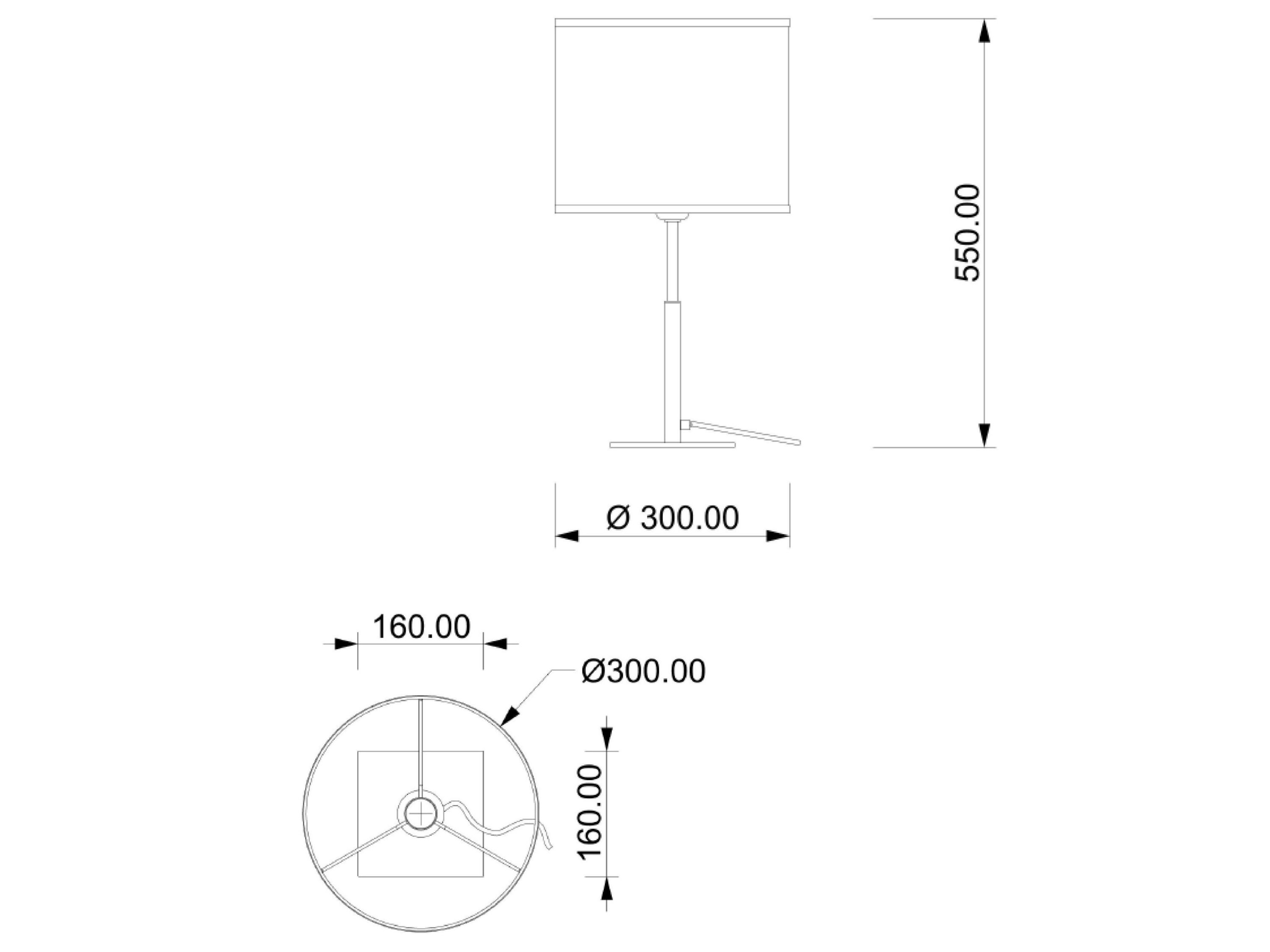 Латунная светодиодная настольная лампа Lampex Italiana Dafne ARCH-00040846 - Вид №2