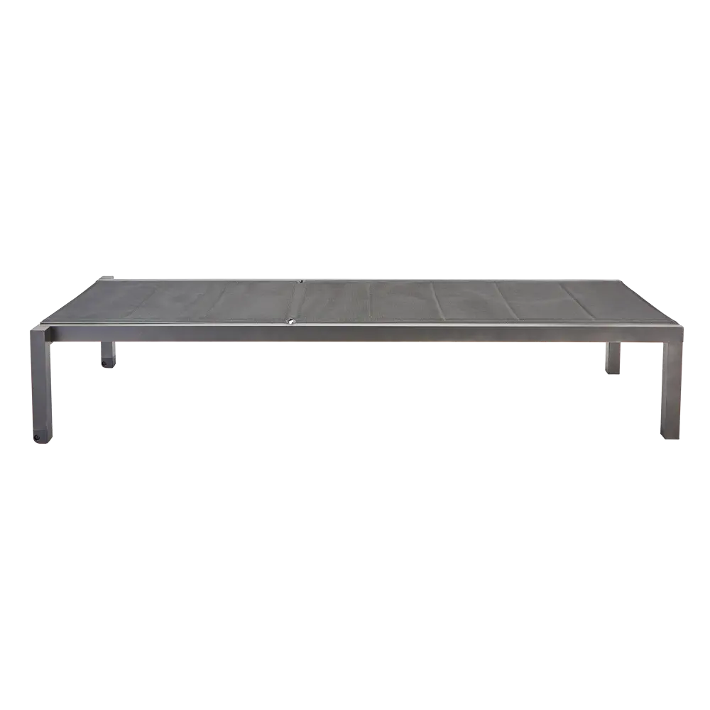 Шезлонг Naterial Aquila II 200x36x75 см алюминий/текстилен серый 84494100 STLM-2204471  - Вид №2