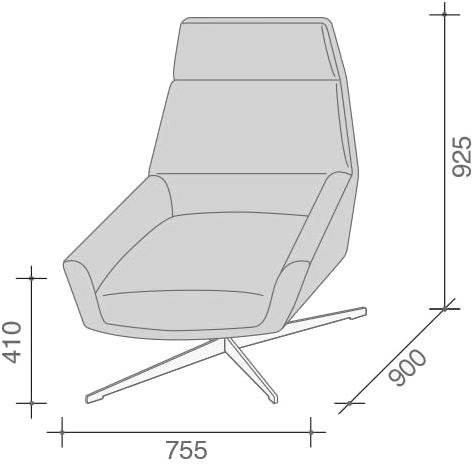 Lema Кресло Bergere на 4 спицы с подлокотниками sun-id-1440959 - Вид №5