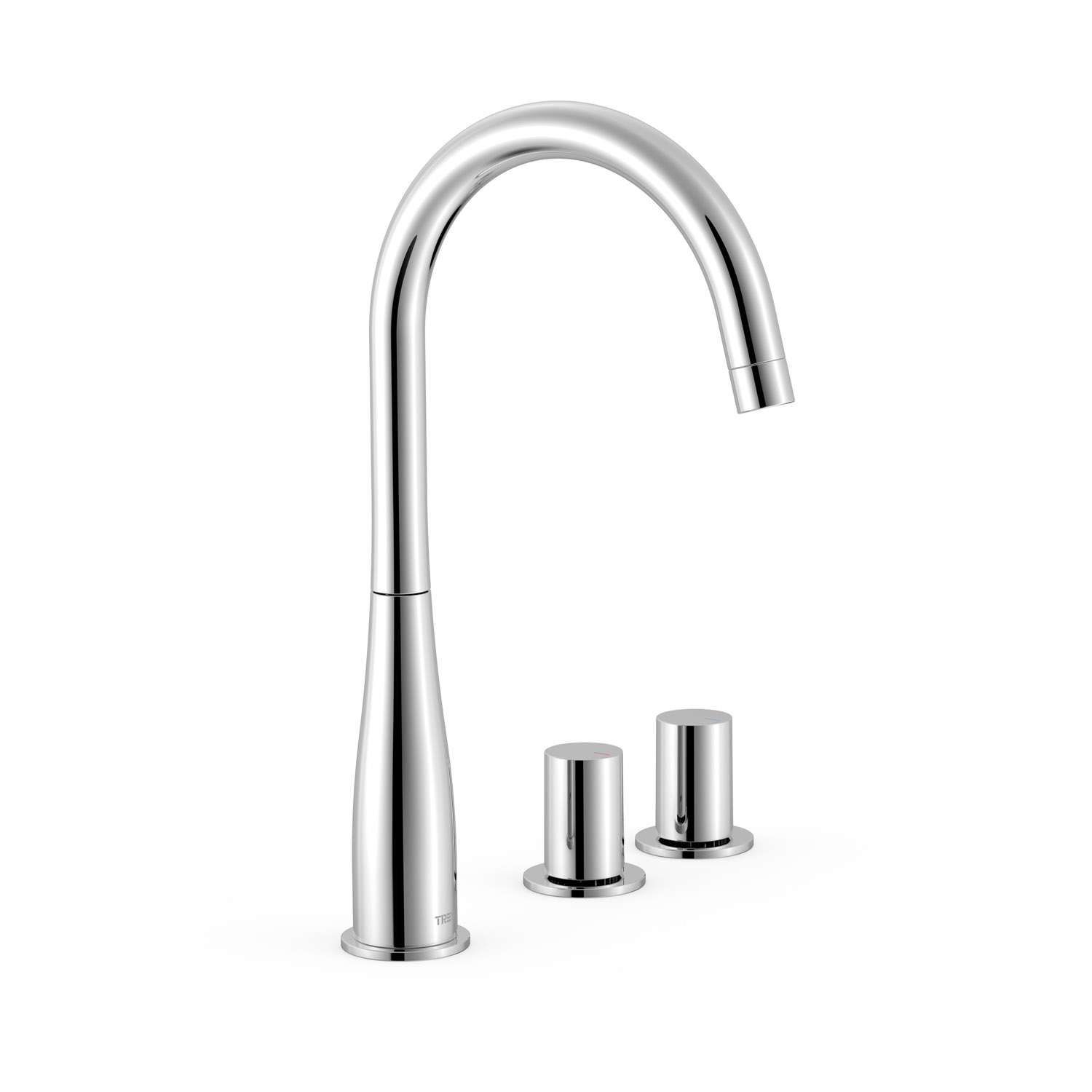 Кран с двойным управлением CANIGÓ PLUS для столешницы-21810501 TRES Canigo