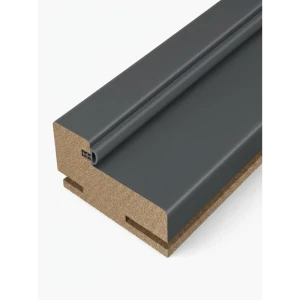 Дверная коробка Калга телескопическая 2070x70x32 мм ПВХ цвет графит